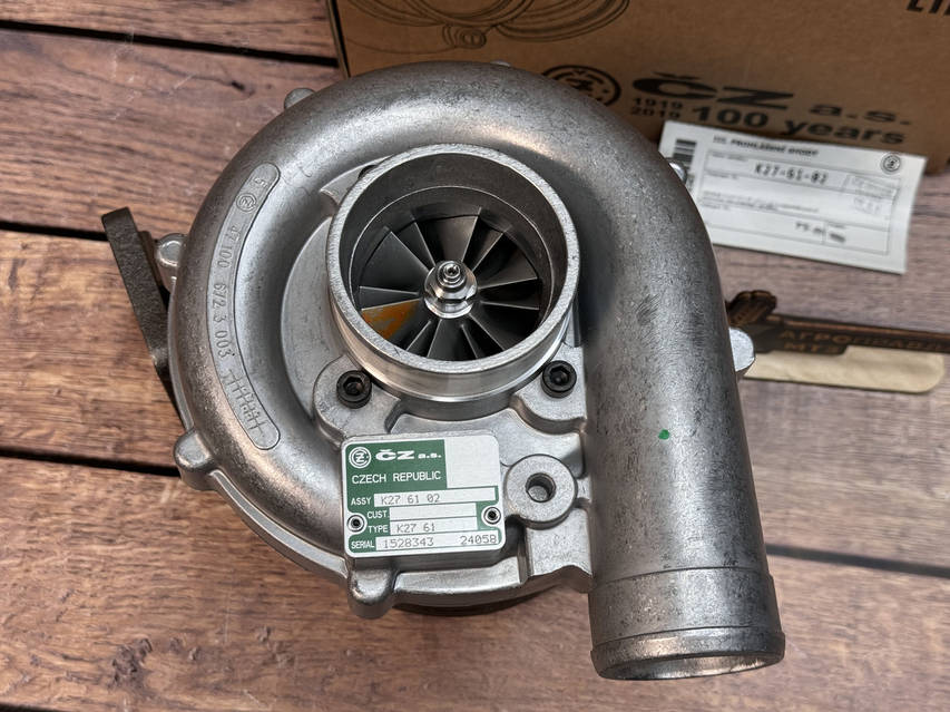 Турбокомпрессор К27-61-02 МТЗ CZ Straconice (Чехия, оригинал