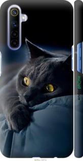 Чохол на Realme 6 Димчастий кіт "825m-1913-7290"