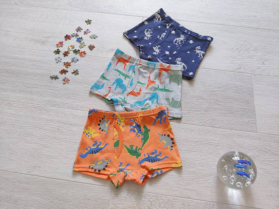 Дитячі трусики боксери для хлопчика в наборі 3 шт., арт. ТМ16, фото 1