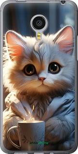 Чехол на Meizu MX4 PRO White cat "5646u-132-7290"