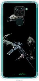 Чехол на Xiaomi Redmi Note 9 Защитник v3 "5226sp-2017-7290"