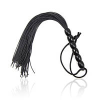 Кнут черный, ручка из шариков FLOGGER, 45 см Арес?