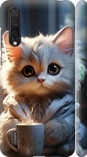 Чехол на Xiaomi Mi CC9 White cat "5646m-1747-7290", фото 1