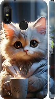 Чехол на Xiaomi Mi A2 Lite White cat "5646m-1522-7290", фото 1