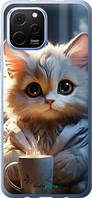 Чехол на Huawei Nova Y61 White cat "5646u-2983-7290"