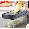 Овочерізка подрібнювач 14 в 1 ситечко для яєць Veggie Slicer мультислайсер, фото 5