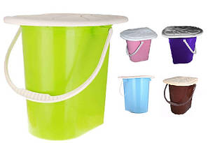 Відро-туалет 17лт Конс, фіолетовий