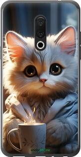 Чехол на Meizu 15 Plus White cat "5646u-1473-7290"