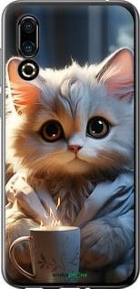 Чехол на Meizu 16S White cat "5646u-1701-7290"