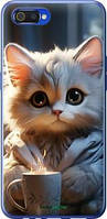 Чехол на Realme C2 White cat "5646u-1852-7290"