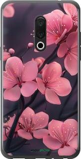 Чохол на Meizu 15 Пурпурова сакура "6075u-1472-7290"
