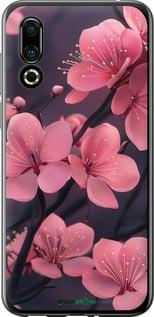 Чохол на Meizu 16S Пурпурова сакура "6075u-1701-7290"
