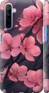 Чохол на Realme 6 Пурпурова сакура "6075m-1913-7290"