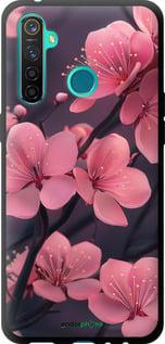 Чохол на Realme 5 Pro Пурпурова сакура "6075b-1861-7290"