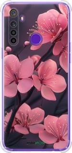 Чохол на Realme 5 Пурпурова сакура "6075sp-1862-7290"