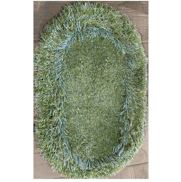 Килимок д/в ОВАЛ (ворс), бузок, фото 1