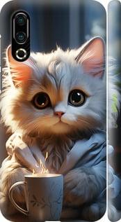Чехол на Meizu 16S White cat "5646m-1701-7290"