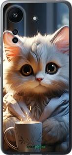 Чохол на Xiaomi Poco C65 White cat "5646u-3447-7290"