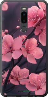 Чохол на Meizu Note 8 Пурпурова сакура "6075u-1610-7290"