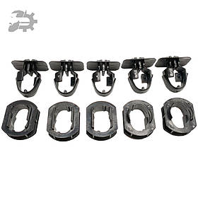 Кліпса молдинга порога W203 Mercedes A0099884378 A0099884278 комплект 5шт 0099884278 комплект 5шт