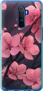 Чохол на Realme X2 Pro Пурпурова сакура "6075u-1866-7290"