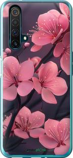Чохол на Realme X50 Пурпурова сакура "6075u-1894-7290"