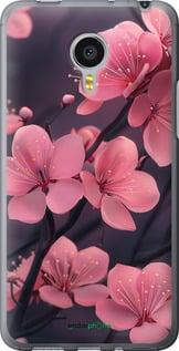 Чохол на Meizu MX4 PRO Пурпурова сакура "6075u-132-7290"