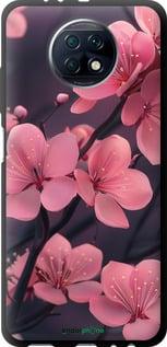 Чохол на Xiaomi Redmi Note 9T Пурпурова сакура "6075b-2261-7290"