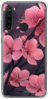 Чохол на Xiaomi Redmi Note 8 Пурпурова сакура "6075sp-1787-7290"