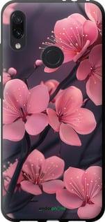 Чохол на Xiaomi Redmi Note 7 Пурпурова сакура "6075b-1639-7290"