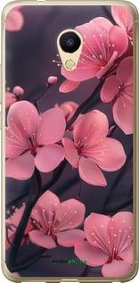 Чохол на Meizu M5s Пурпурова сакура "6075u-776-7290"