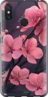 Чохол на Xiaomi Mi Max 3 Пурпурова сакура "6075u-1534-7290", фото 1