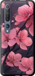Чохол на Xiaomi Mi 10 Пурпурова сакура "6075b-1860-7290", фото 1