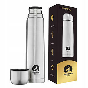 Термос Mountain Goat 1 л Silver (P-5907739315755) Poland