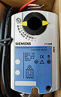 GLB131.1E Привод Siemens — поворотного типу, 3-точкове регулювання, 24V, 10 Nм, 150 с