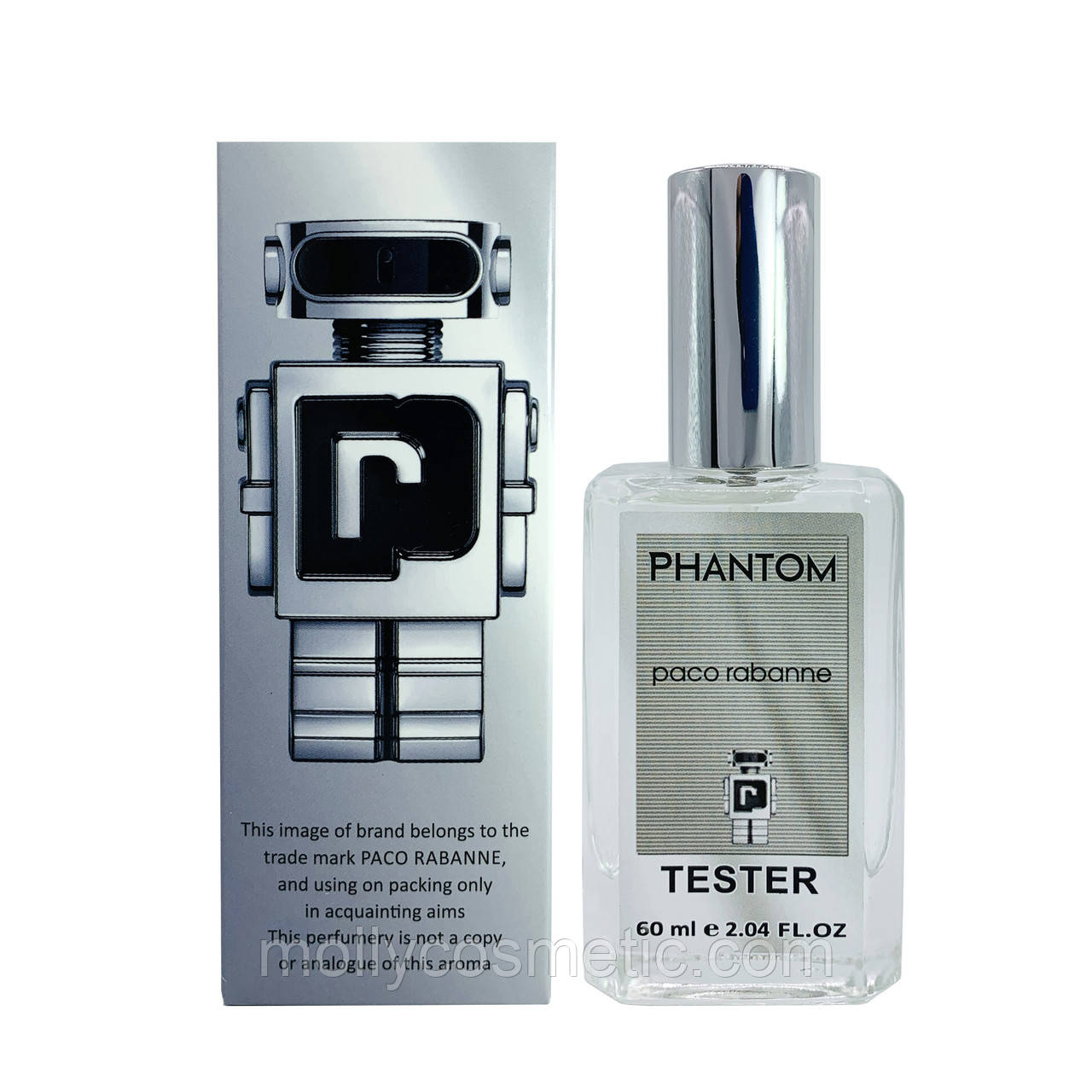 Чоловічий тестер Luxe Paco Rabanne Phantom 60 мл, фото 1