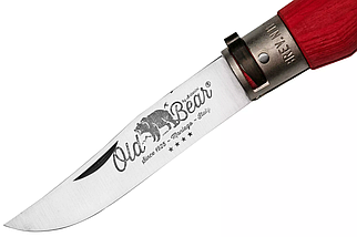 Кишеньковий ніж Old Bear / Олд Бер 9307/21_MRK, з червоним руків'ям (Італія), фото 4