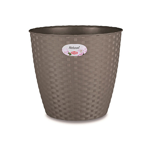 Вазон круглий Stefanplast NATURAL (73474)