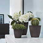 Вазон круглий Stefanplast NATURAL (73472), фото 2