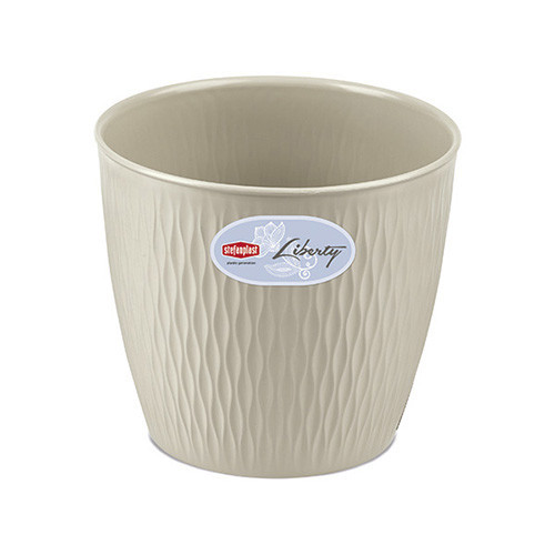 Вазон круглий Stefanplast LIBERTY (87256)
