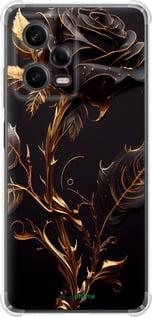 Чехол на Xiaomi Redmi Note 12 Pro 5G Роза 3 "5552sp-2932-72104", фото 1