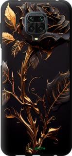 Чехол на Xiaomi Redmi Note 9 Pro Роза 3 "5552b-1911-7290"