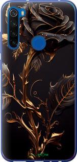 Чехол на Xiaomi Redmi Note 8T Роза 3 "5552u-1818-7290"