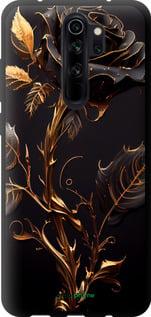 Чехол на Xiaomi Redmi Note 8 Pro Роза 3 "5552b-1783-7290"