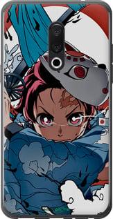 Чехол на Meizu 15 Plus Танджиро Камадо "5574u-1473-7290"