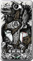 Чехол на Lenovo A529 Тату Викинг "4098u-200-72104"