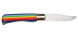 Кишеньковий ніж Old Bear / Олд Бер 9307/21_MAK - Rainbow, з веселковим руків'ям (Італія), фото 3
