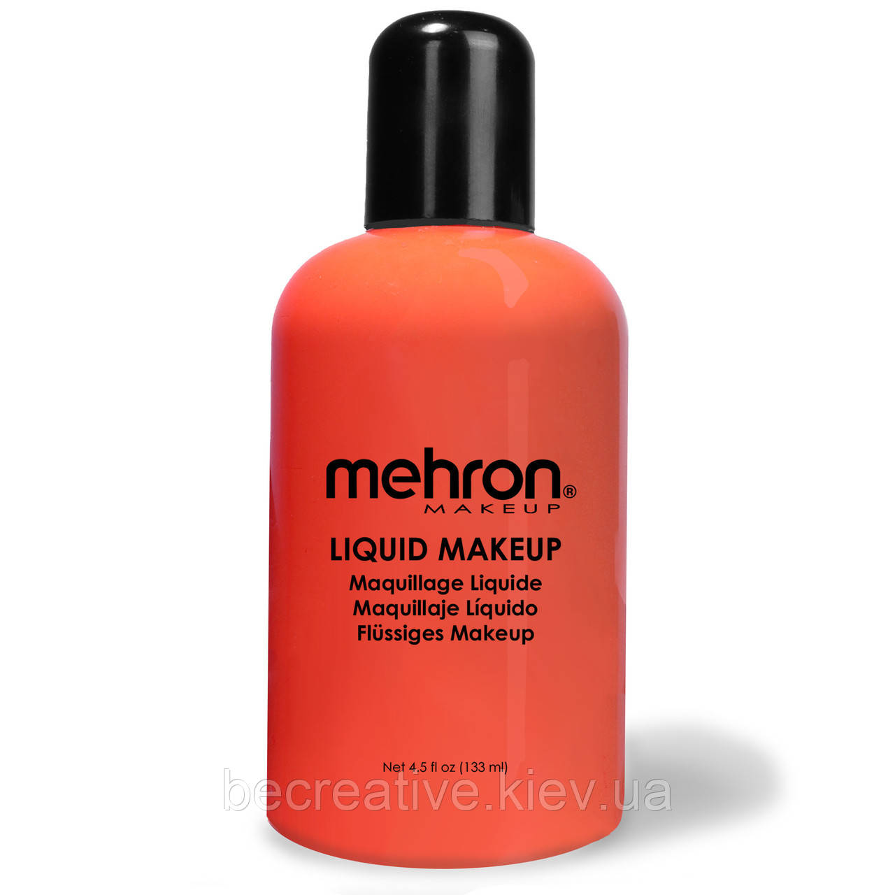 Помаранчевий рідкий аквагрим Mehron Liquid Makeup, 130 мл