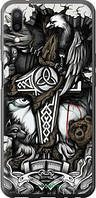 Чехол на Meizu E3 Тату Викинг "4098u-1518-72104"