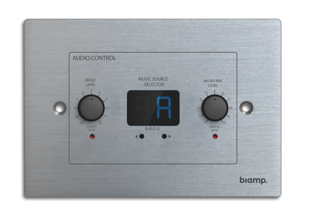 Панель управління BIAMP ZONE4R